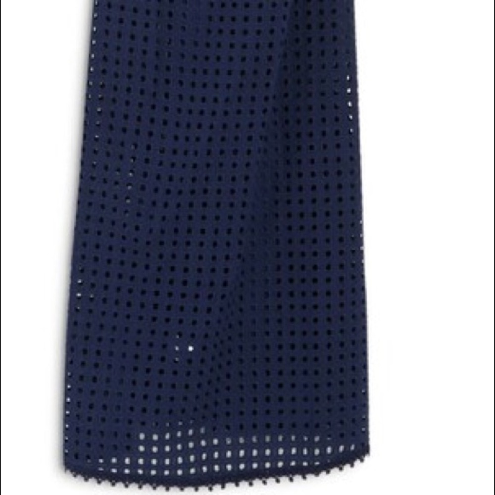 Nwt Echo Sheer Eyelet Midi Dress - image 5